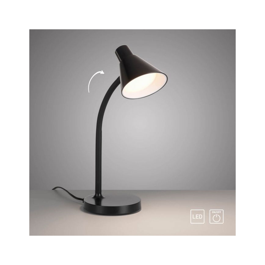 JUST LIGHT. 11248-18 - LED Настольная лампа PIXIE LED/4,5W/230V черная