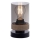 JUST LIGHT. 11310-18 - Настільна лампа PASQUAL 1xE27/40W/230V чорний/каучукове дерево