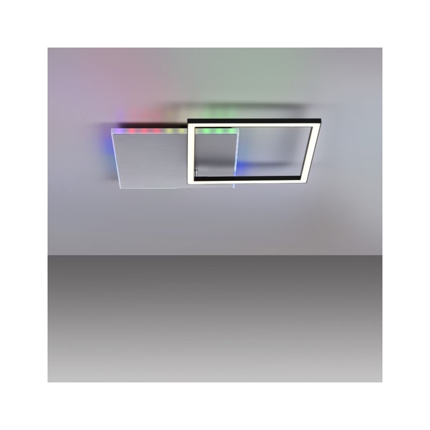 JUST LIGHT. 11327-95 - Стельовий RGBW-світильник з регулюванням яскравості RENDA LED/31W/230V 2700-5000K + пульт дистанційного керування