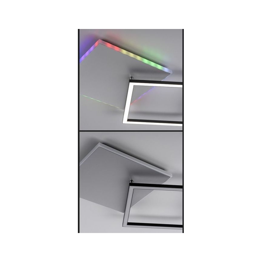 JUST LIGHT. 11327-95 - Стельовий RGBW-світильник з регулюванням яскравості RENDA LED/31W/230V 2700-5000K + пульт дистанційного керування