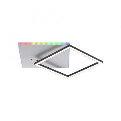 JUST LIGHT. 11327-95 - Стельовий RGBW-світильник з регулюванням яскравості RENDA LED/31W/230V 2700-5000K + пульт дистанційного керування