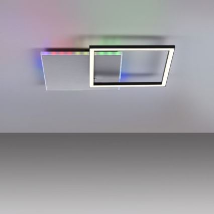 JUST LIGHT. 11327-95 - Светодиодный потолочный RGBW-светильник с регулированием яркости RENDA LED/31W/230V 2700-5000K + дистанционное управление