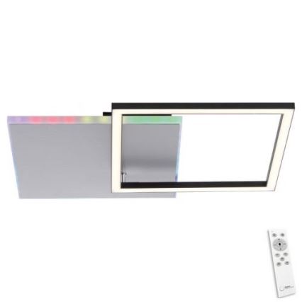 JUST LIGHT. 11327-95 - Светодиодный потолочный RGBW-светильник с регулированием яркости RENDA LED/31W/230V 2700-5000K + дистанционное управление
