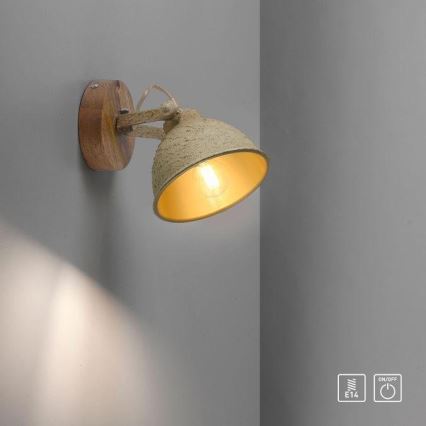 JUST LIGHT. 11981-39 - Настінний точковий світильник SAMIA 1xE14/40W/230V