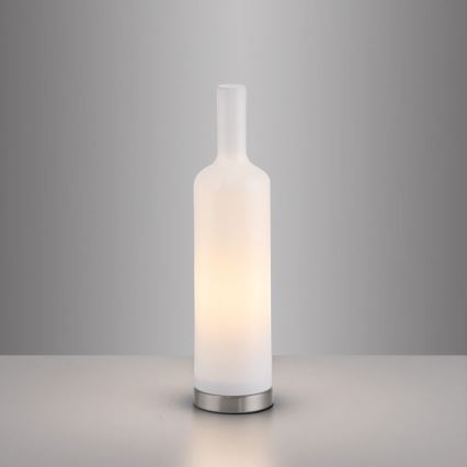 JUST LIGHT. 14006-16 - Настільна лампа BOTTLE 1xE14/25W/230V біла