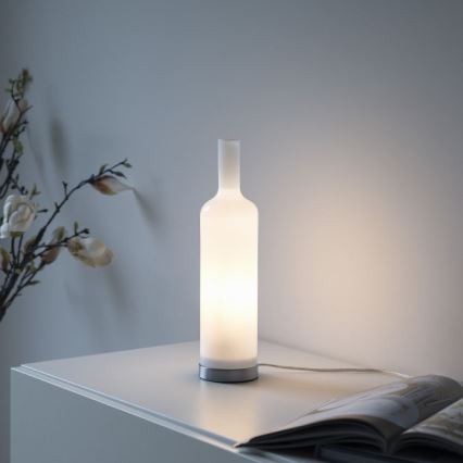 JUST LIGHT. 14006-16 - Настольная лампа BOTTLE 1xE14/25W/230V белая