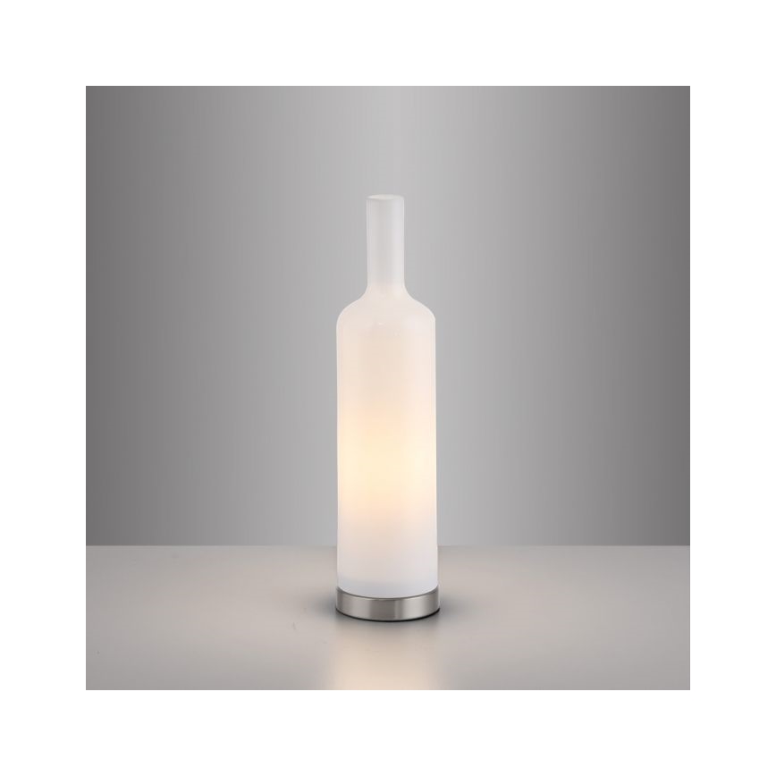 JUST LIGHT. 14006-16 - Настольная лампа BOTTLE 1xE14/25W/230V белая