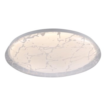 JUST LIGHT. 14008-16 - LED Стельовий світильник з можливістю регулювання яскравості ART PLAFO LED/20W/230V 2700-6500K діаметр 38 см білий + дистанційне керування