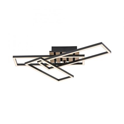 JUST LIGHT. 14051-79 - LED стельовий світильник AKUSTIKA LED/20,5W/230V дуб/чорний
