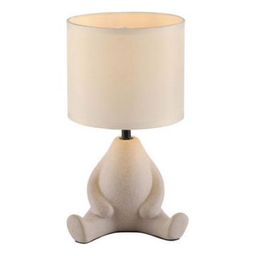 JUST LIGHT. 14190-39 - Настольная лампа TED 1xE27/25W/230V бежевый