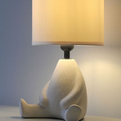 JUST LIGHT. 14190-39 - Настольная лампа TED 1xE27/25W/230V бежевый