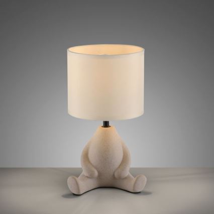 JUST LIGHT. 14190-39 - Настольная лампа TED 1xE27/25W/230V бежевый