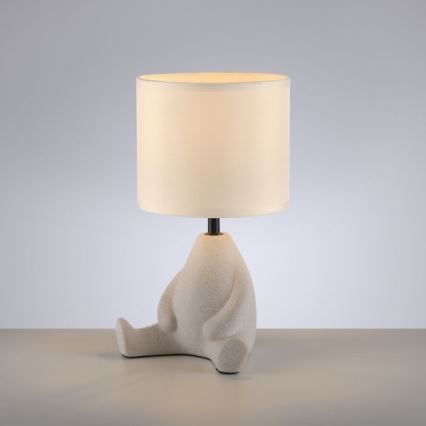 JUST LIGHT. 14190-39 - Настольная лампа TED 1xE27/25W/230V бежевый