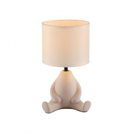 JUST LIGHT. 14190-39 - Настольная лампа TED 1xE27/25W/230V бежевый