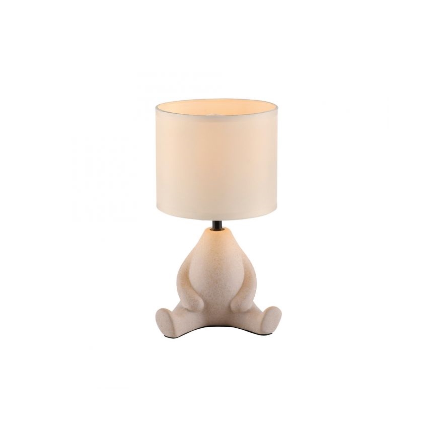 JUST LIGHT. 14190-39 - Настольная лампа TED 1xE27/25W/230V бежевый