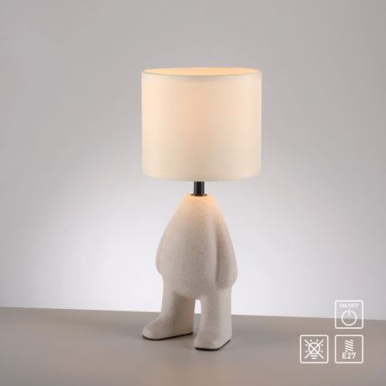 JUST LIGHT. 14191-39 - Настольная лампа TED 1xE27/25W/230V бежевый