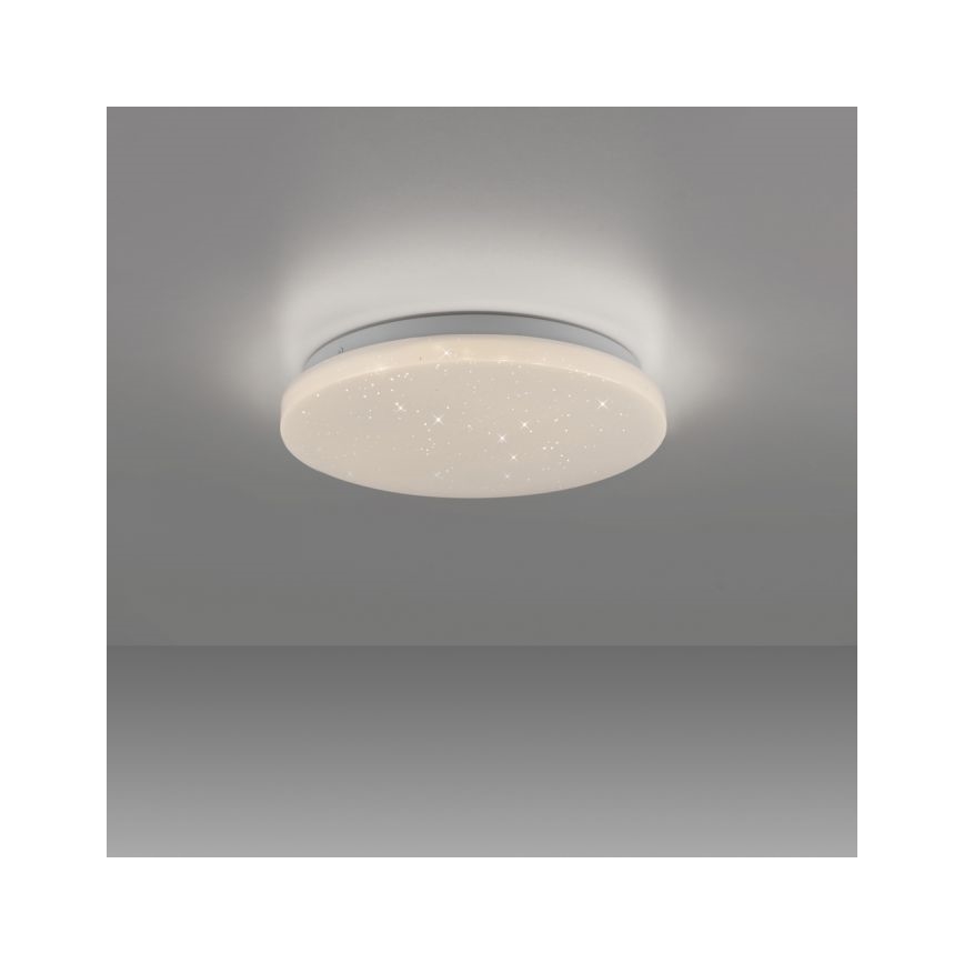 JUST LIGHT. 14275-16 - Стельовий LED світильник URANUS LED/10W/230V діаметр 26 см білий
