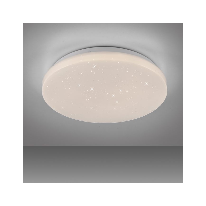 JUST LIGHT. 14275-16 - Стельовий LED світильник URANUS LED/10W/230V діаметр 26 см білий