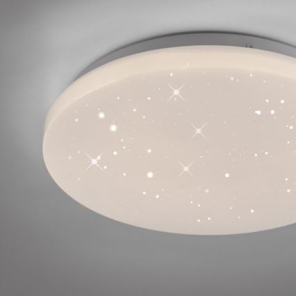 JUST LIGHT. 14275-16 - Стельовий LED світильник URANUS LED/10W/230V діаметр 26 см білий