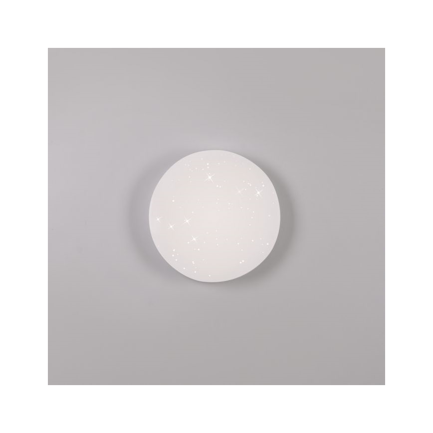 JUST LIGHT. 14275-16 - Стельовий LED світильник URANUS LED/10W/230V діаметр 26 см білий