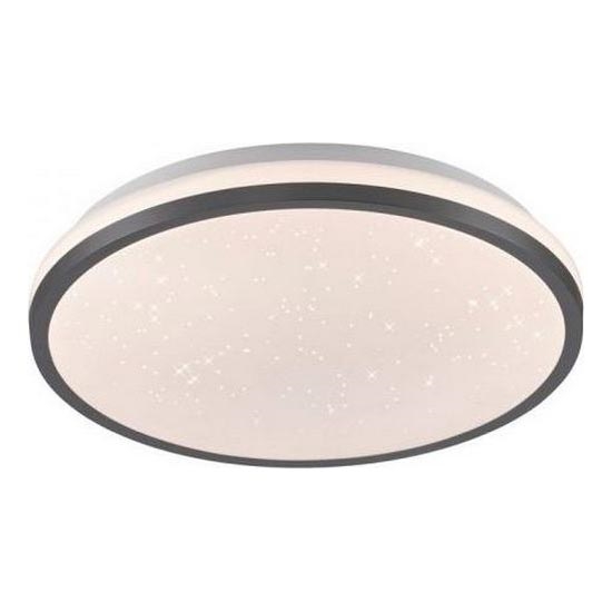 JUST LIGHT. 14293-18 - Світлодіодний стельовий світильник з регулюванням яскравості KYLE LED/10W/230V діаметр 28 см чорний
