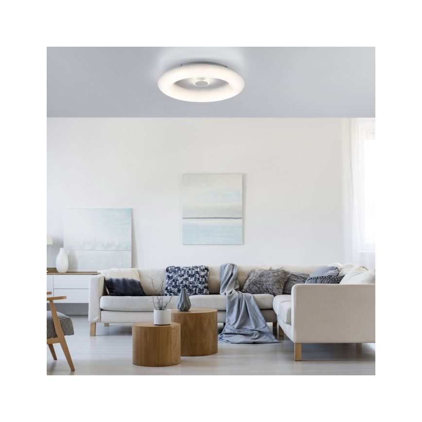 JUST LIGHT. 14383-16 - Светодиодный потолочный светильник с регулированием яркости VERTIGO LED/26W/230V 2700-5000K белый + дистанционное управление