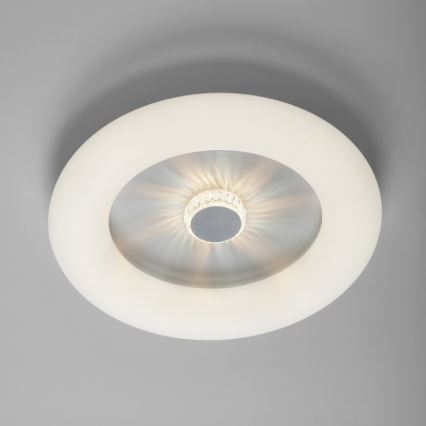 JUST LIGHT. 14383-16 - Світлодіодний стельовий світильник з регулюванням яскравості VERTIGO LED/26W/230V 2700-5000K білий + пульт дистанційного керування
