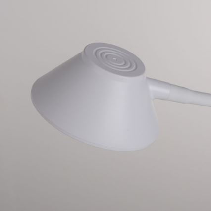 JUST LIGHT. 14414-16 - Светодиодная настольная лампа с затемнением и гибким сенсорным управлением, беспроводная зарядка PUCKI LED/4,5W/230V белая