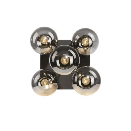 JUST LIGHT. 14602-18 - Люстра на штанге WIDOW 5xE14/25W/230V черный