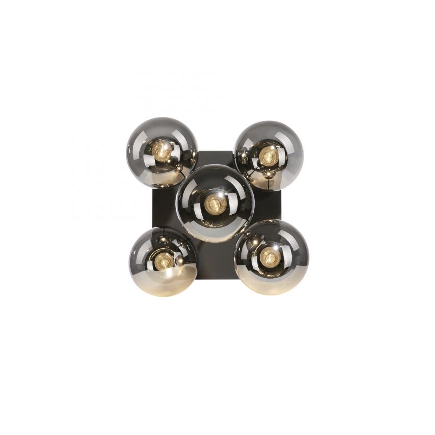 JUST LIGHT. 14602-18 - Люстра на штанге WIDOW 5xE14/25W/230V черный
