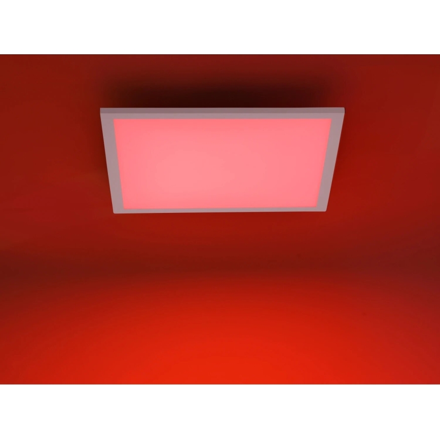JUST LIGHT. 14681-16 - LED RGB Пристельова панель з регулюванням яскравості LOLA FLAT LED/28W/230V 2700-5000K + пульт дистанційного керування