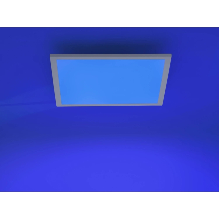 JUST LIGHT. 14681-16 - LED RGB Пристельова панель з регулюванням яскравості LOLA FLAT LED/28W/230V 2700-5000K + пульт дистанційного керування