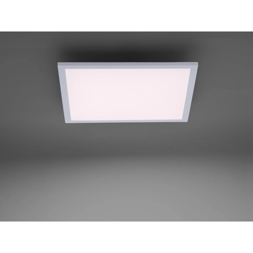 JUST LIGHT. 14681-16 - LED RGB Пристельова панель з регулюванням яскравості LOLA FLAT LED/28W/230V 2700-5000K + пульт дистанційного керування
