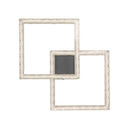 JUST LIGHT. 14732-18 - LED стельовий світильник GLITRA LED/17,5W/230V 37,6x37,6 cm чорний