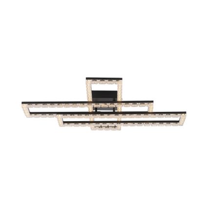 JUST LIGHT. 14733-18 - LED Потолочный светильник GLITRA LED/35W/230V 57x72 cm чёрный