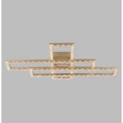 JUST LIGHT. 14733-60 - LED потолочный светильник GLITRA LED/35W/230V 57,25x72,05 cm золотой