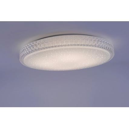 JUST LIGHT. 14745-00 - Светодиодный потолочный RGB-светильник с регулированием яркости FRIDA LED/36W/230V 2700-5000K + дистанционное управление