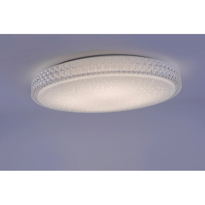 JUST LIGHT. 14745-00 - Светодиодный потолочный RGB-светильник с регулированием яркости FRIDA LED/36W/230V 2700-5000K + дистанционное управление