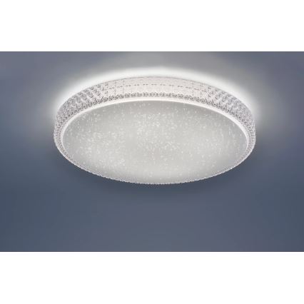 JUST LIGHT. 14745-00 - Светодиодный потолочный RGB-светильник с регулированием яркости FRIDA LED/36W/230V 2700-5000K + дистанционное управление