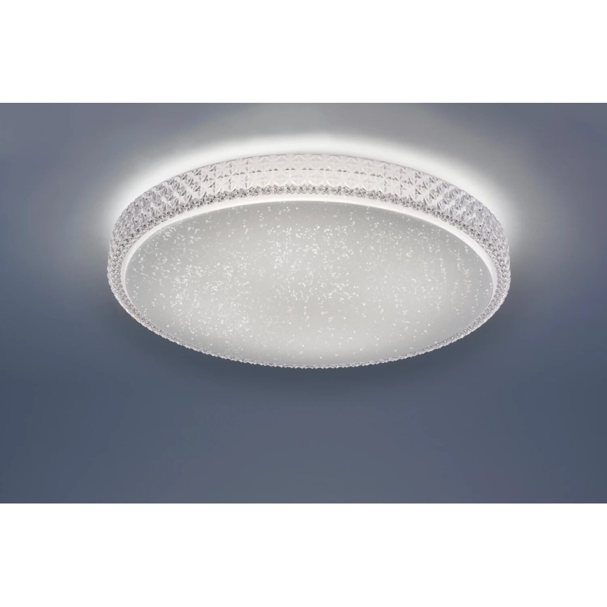 JUST LIGHT. 14745-00 - Светодиодный потолочный RGB-светильник с регулированием яркости FRIDA LED/36W/230V 2700-5000K + дистанционное управление
