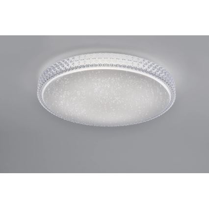 JUST LIGHT. 14745-00 - Светодиодный потолочный RGB-светильник с регулированием яркости FRIDA LED/36W/230V 2700-5000K + дистанционное управление