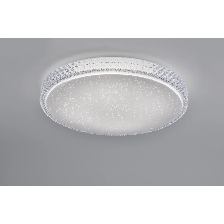 JUST LIGHT. 14745-00 - Светодиодный потолочный RGB-светильник с регулированием яркости FRIDA LED/36W/230V 2700-5000K + дистанционное управление