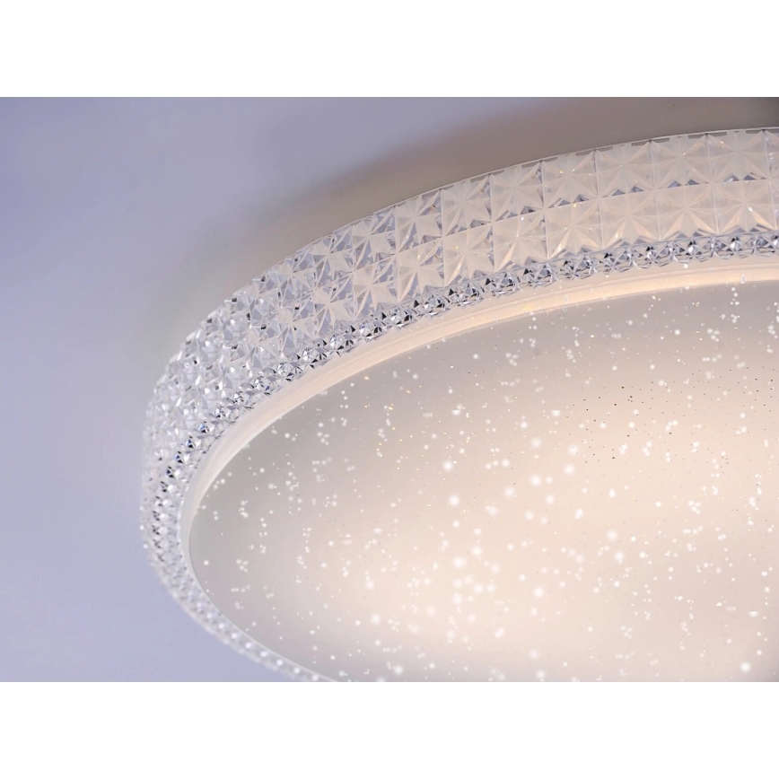 JUST LIGHT. 14745-00 - Светодиодный потолочный RGB-светильник с регулированием яркости FRIDA LED/36W/230V 2700-5000K + дистанционное управление
