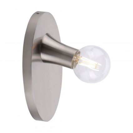 JUST LIGHT. 14777-55 - Стельовий світильник TURN ME 1xE27/60W/230V матовий хром