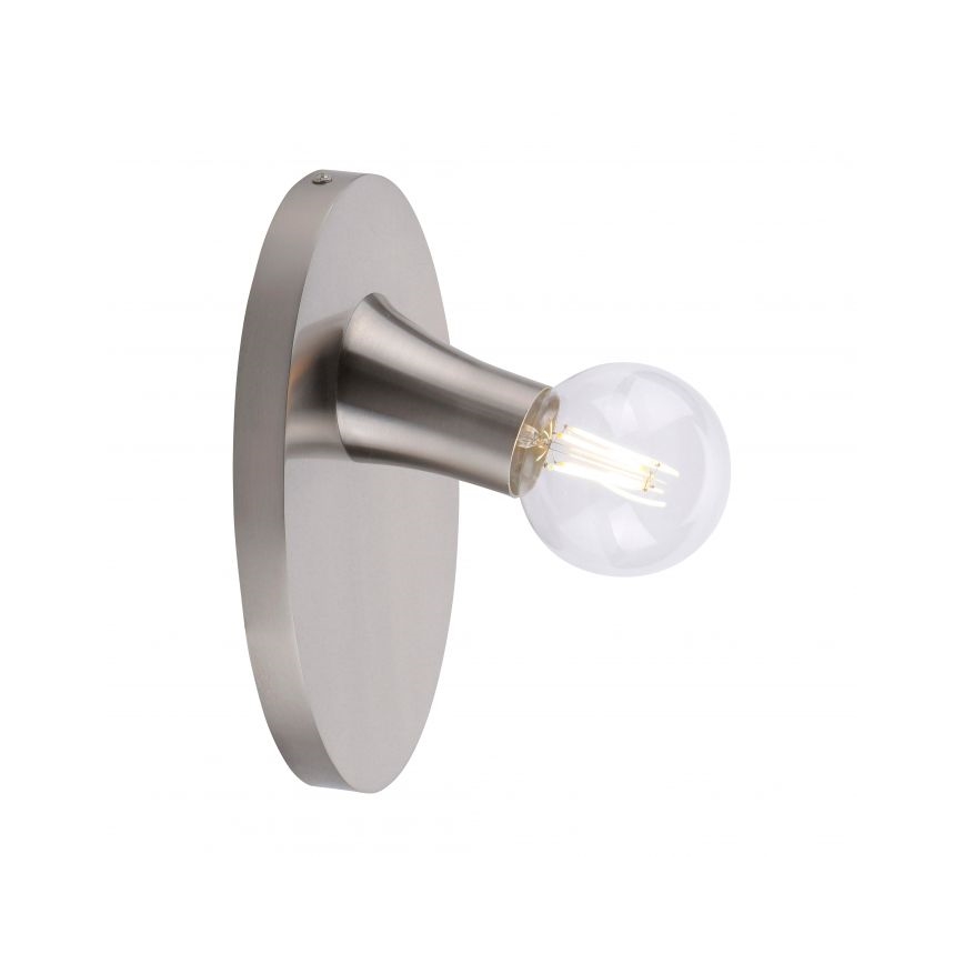 JUST LIGHT. 14777-55 - Стельовий світильник TURN ME 1xE27/60W/230V матовий хром