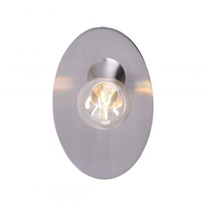 JUST LIGHT. 14777-55 - Стельовий світильник TURN ME 1xE27/60W/230V матовий хром