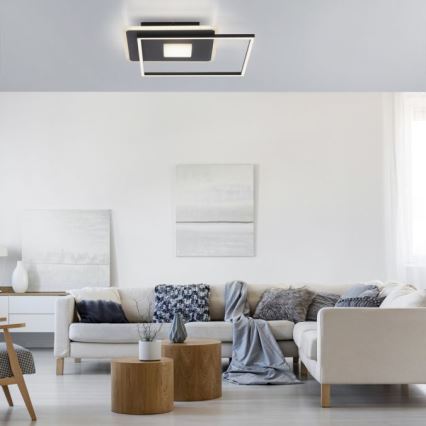 JUST LIGHT. 15045-18 - Светодиодный потолочный светильник с регулированием яркости DOMINO LED/26W/230V