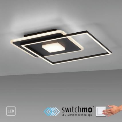 JUST LIGHT. 15045-18 - Світлодіодний стельовий світильник з регулюванням яскравості DOMINO LED/26W/230V