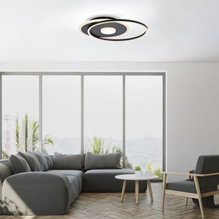 JUST LIGHT. 15046-18 - Светодиодный потолочный светильник с регулированием яркости DOMINO LED/26,5W/230V