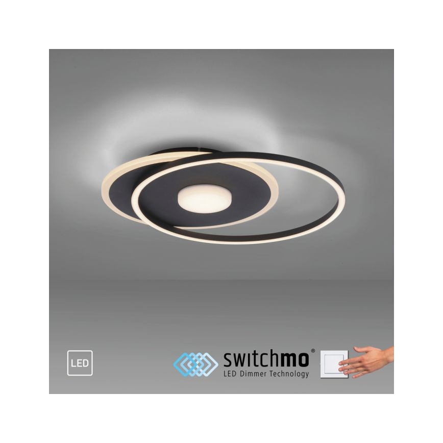 JUST LIGHT. 15046-18 - Светодиодный потолочный светильник с регулированием яркости DOMINO LED/26,5W/230V